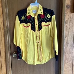 Men’s vintage Rockmount Ranch Wear long sleeve shirt sz lrg